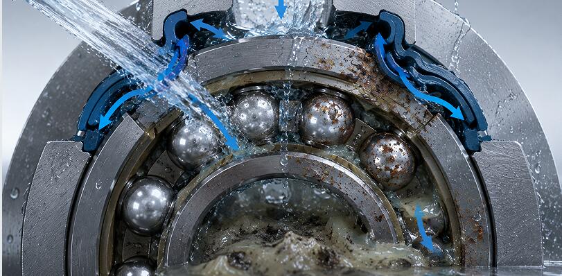 Bearing Rust and Corrosion in Washdown Environments: Core Failure Drivers